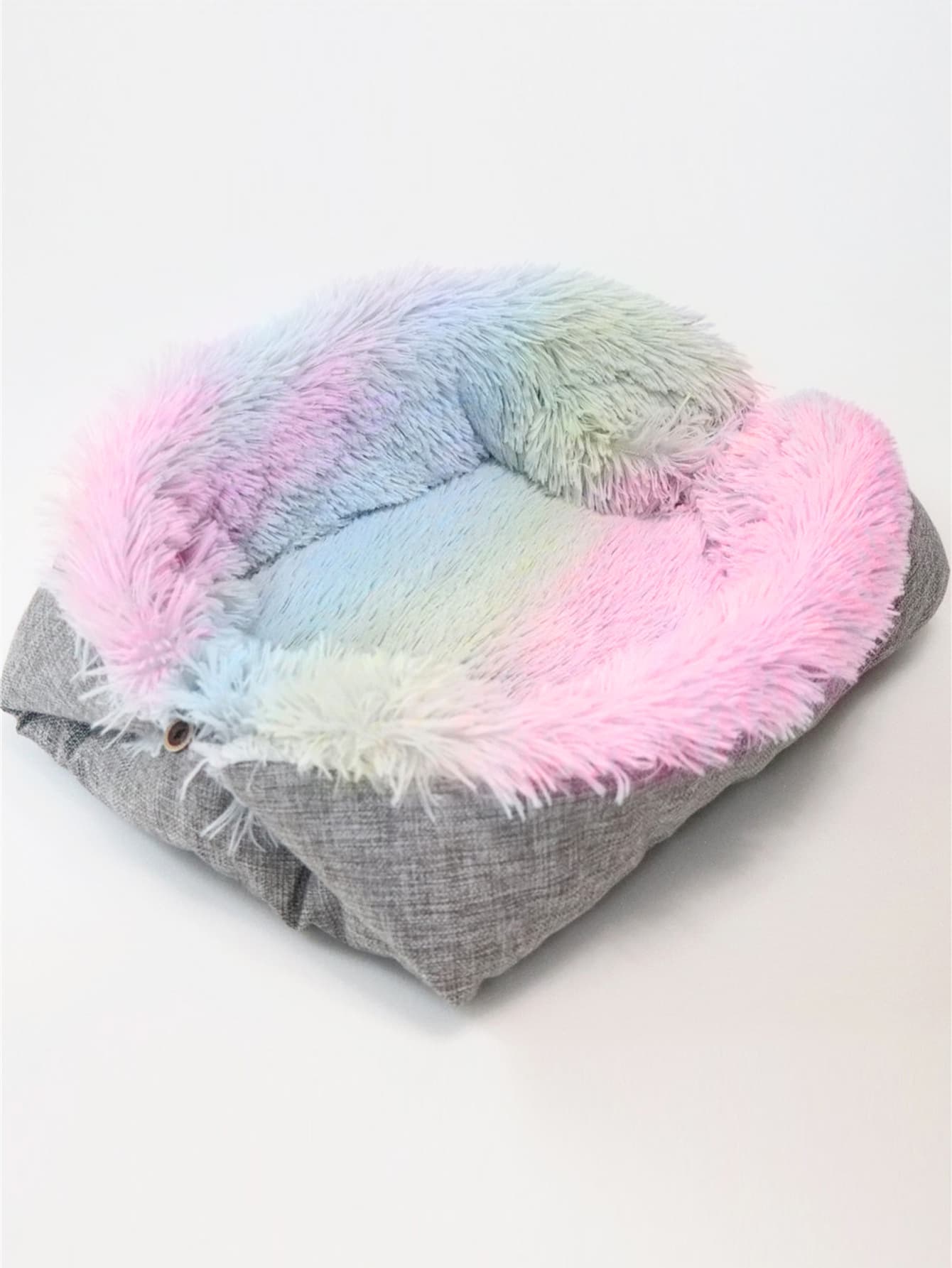 Tapis pliable chien et chat (peluche, arc-en-ciel) — Chiens (photo 1 sur 2)