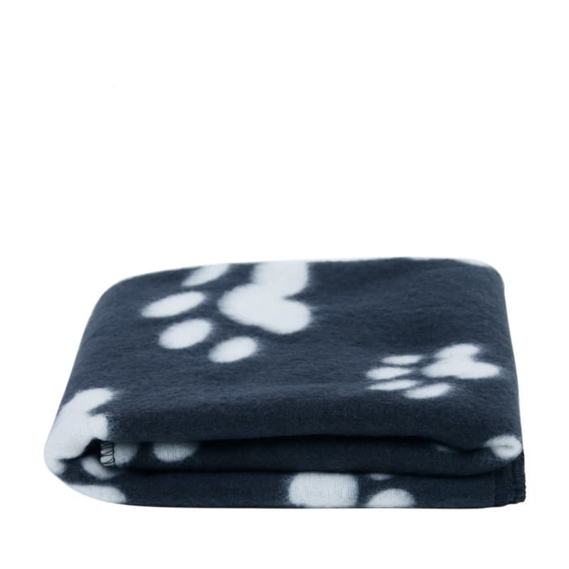 Couverture pour chien empreintes de pattes (flanelle, 60x70 cm) — Chiens (photo 1 sur 1)